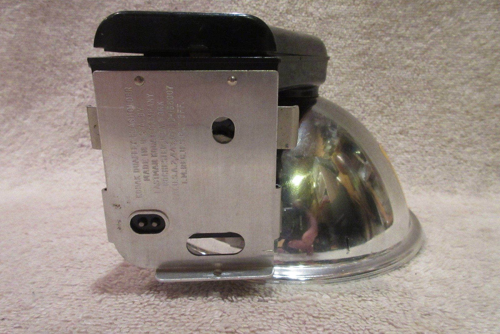 Vintage Kodak Duaflex Flasholder Bulb Holder -TESTED & WORKING -CLEAN -PICS!