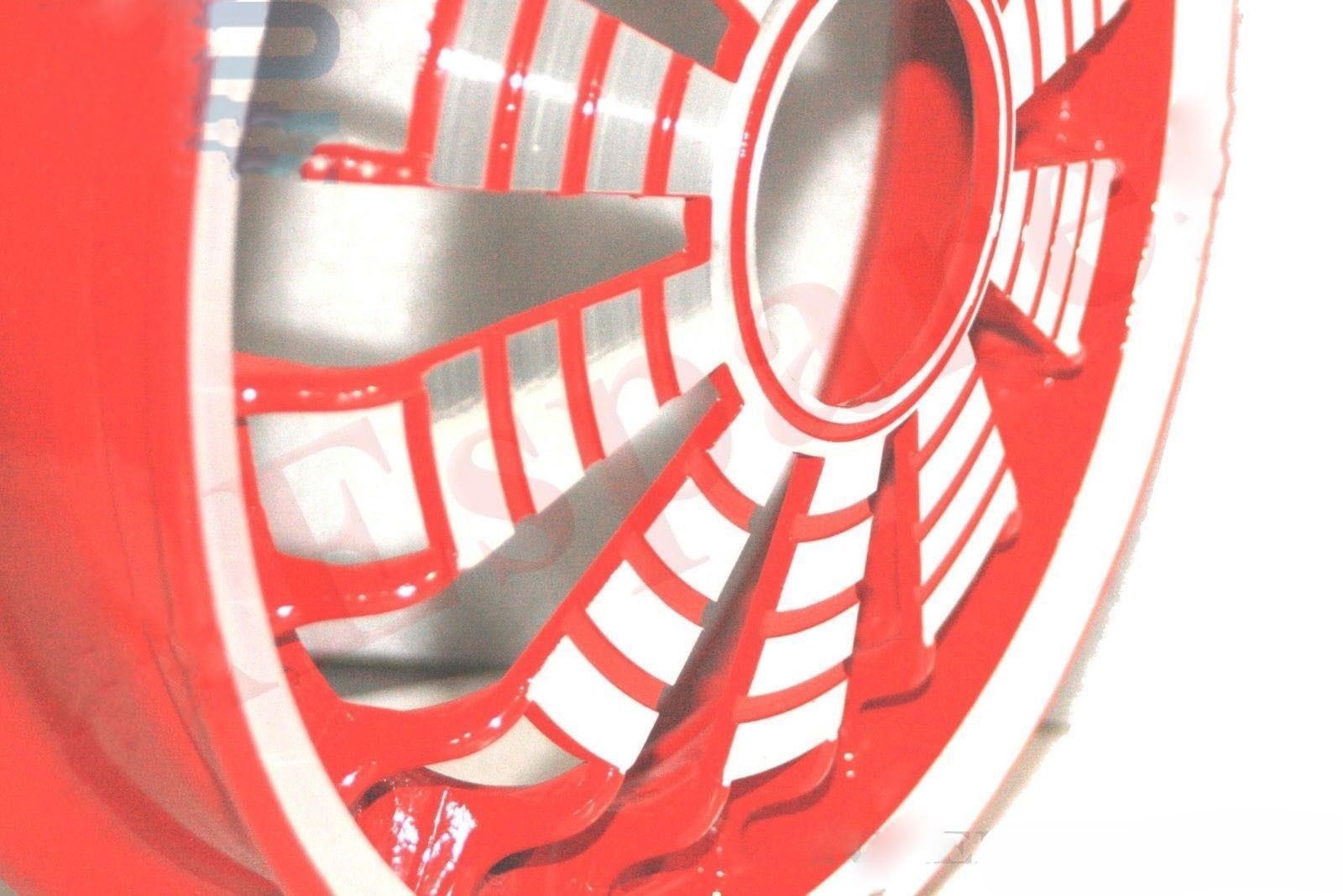 Pair Aluminium Made Red Color Wheel Rim For Vespa 2.10.10 PX PK Rally 