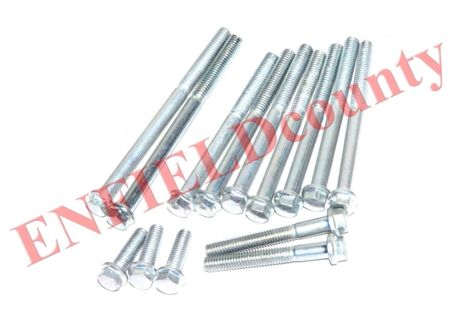 Fits Royal Enfield UCE Right Side Crankcase Cover Bolt Repair Kit  