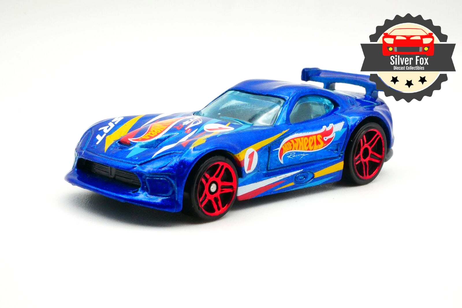 2014 SRT DODGE VIPER BLUE 1:64 SCALE DIECAST DIORAMA COLLECTOR MODEL CAR