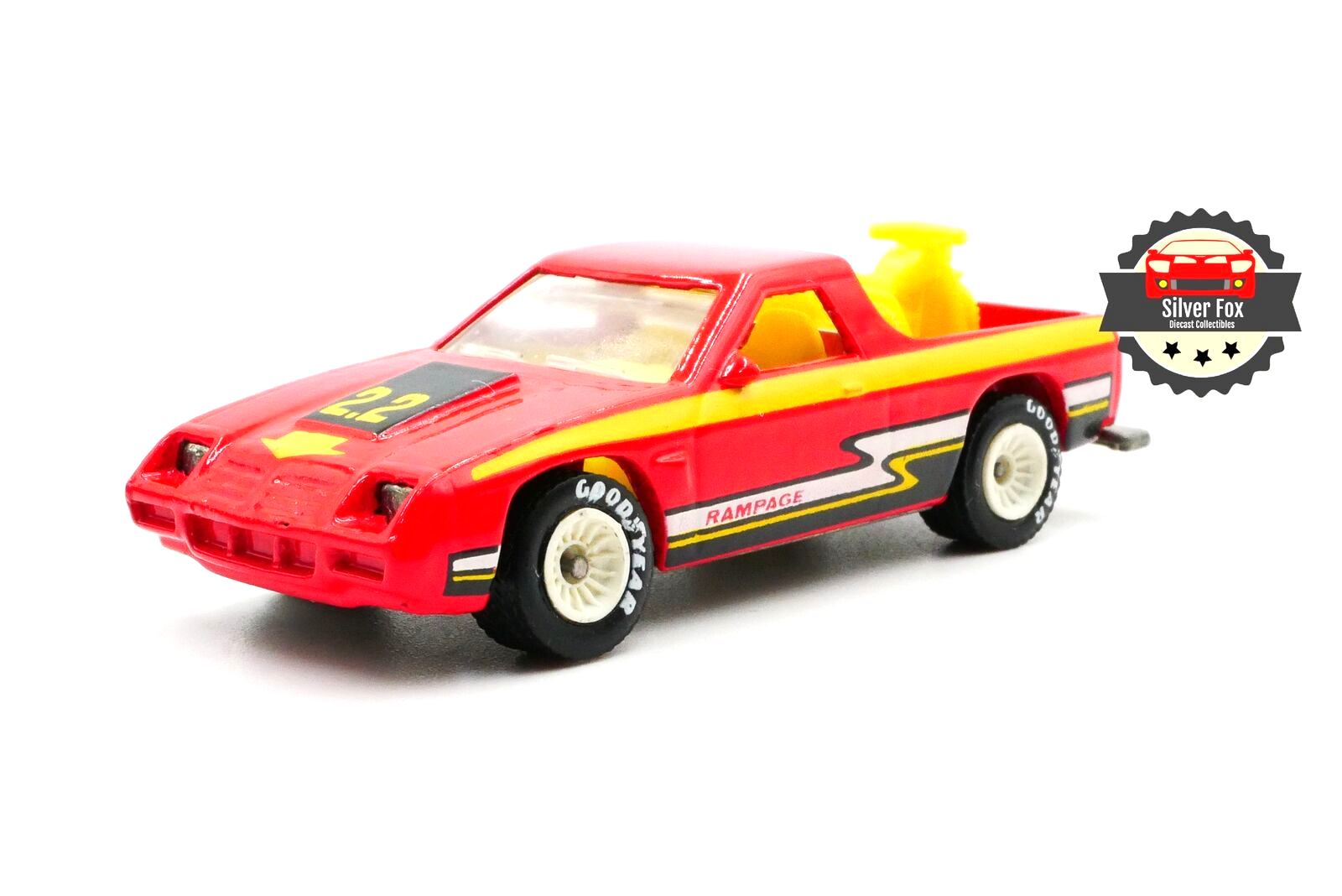 1983 DODGE RAMPAGE MINT RED REAL RIDERS 1:64 SCALE DIECAST COLLECTOR MODEL CAR