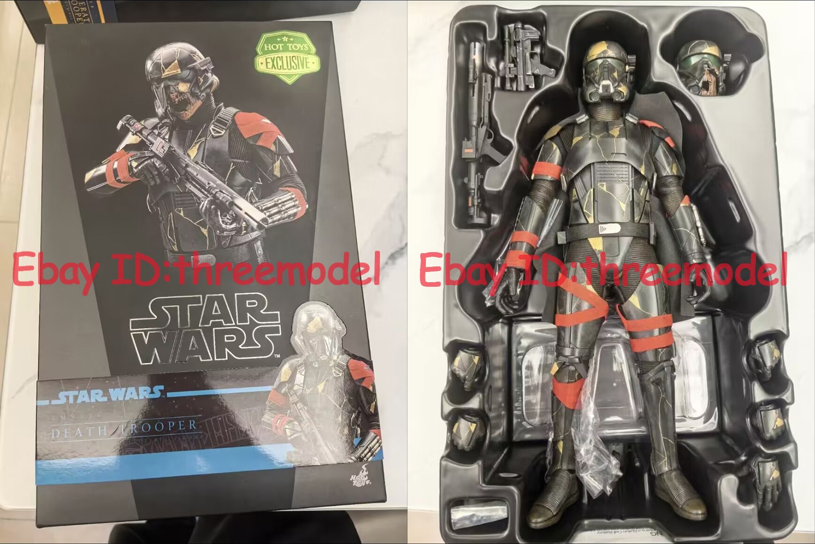 Hot Toys TMS134 1/6 The AHSOKA Death Trooper Action Figure in