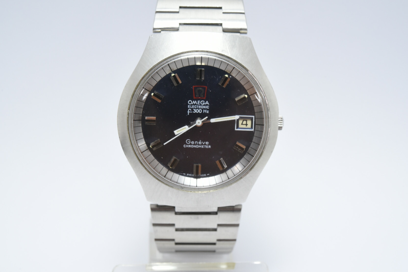 Omega f300Hz Electronic Geneve Chronometer Cal.1250 - Blue