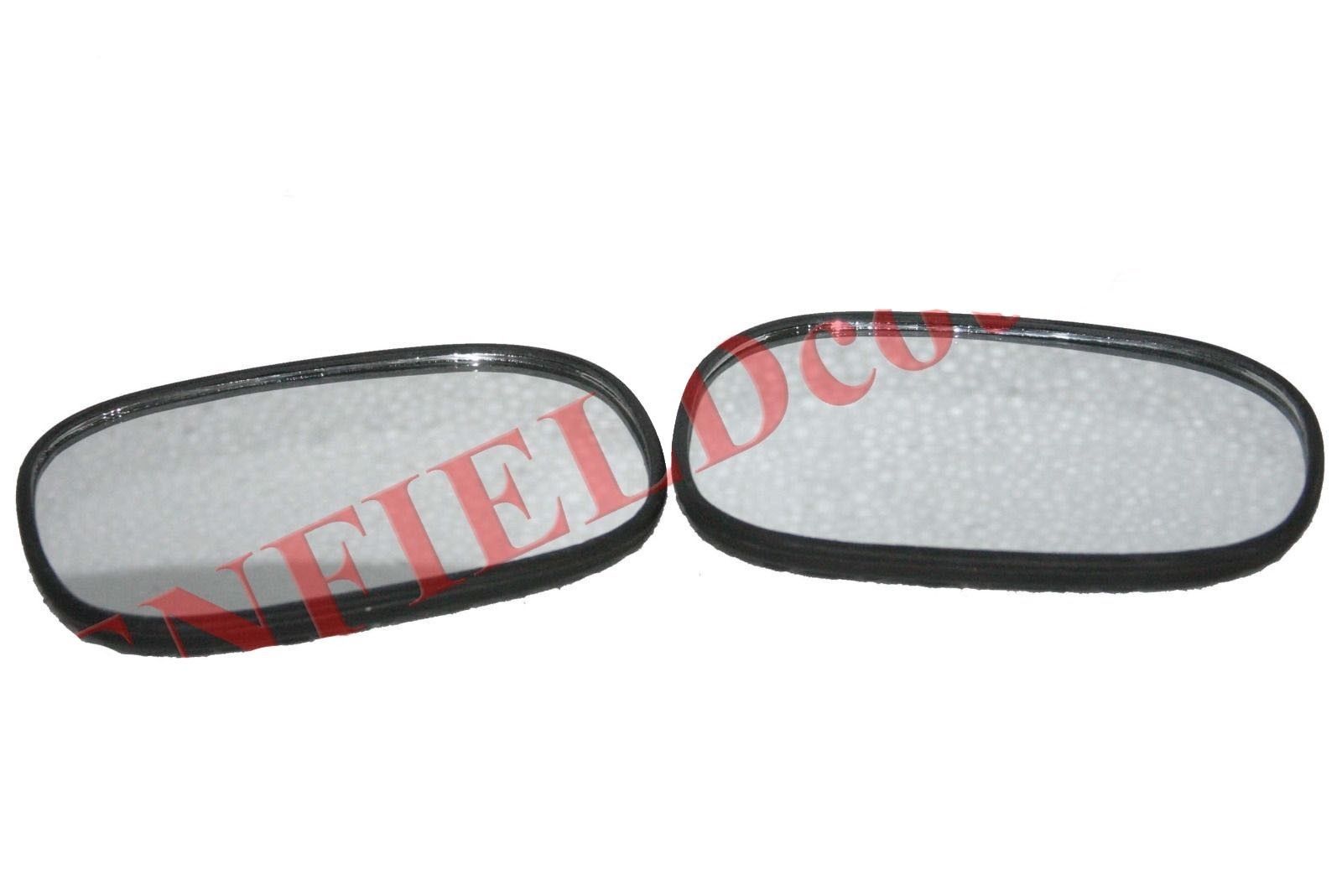 LH & RH Orvm Convex Wing Door Flat Glass Mirror With Base Plate For Ford Ikon  