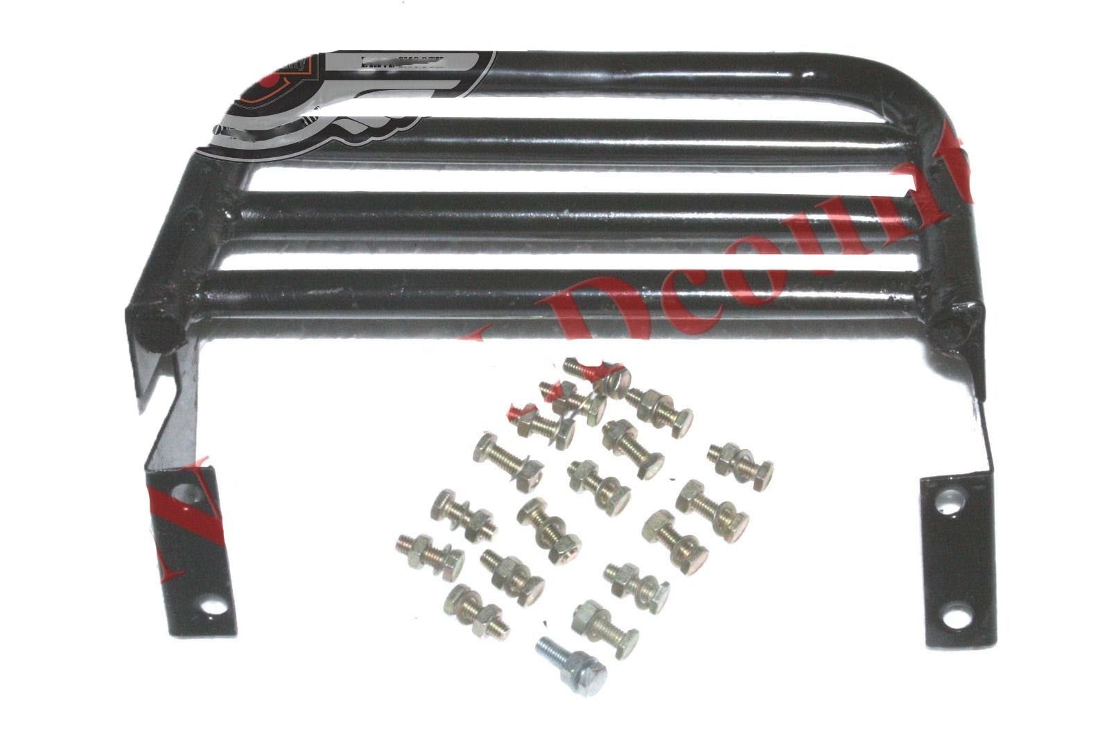 New Steel Made Complete Rear Footrest for Willys CJ Commander Jeeps 
