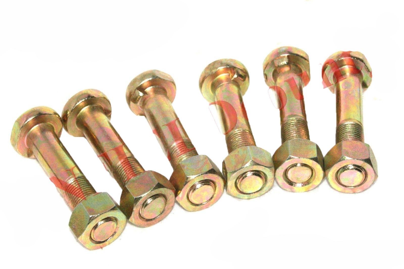 Rear Wheel Rim Bolt With Nut 6 Units Mahindra Tractor 