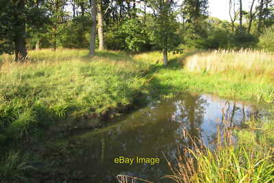 Photo 6x4 Pond by Lodge Yard Hartwell  c2012