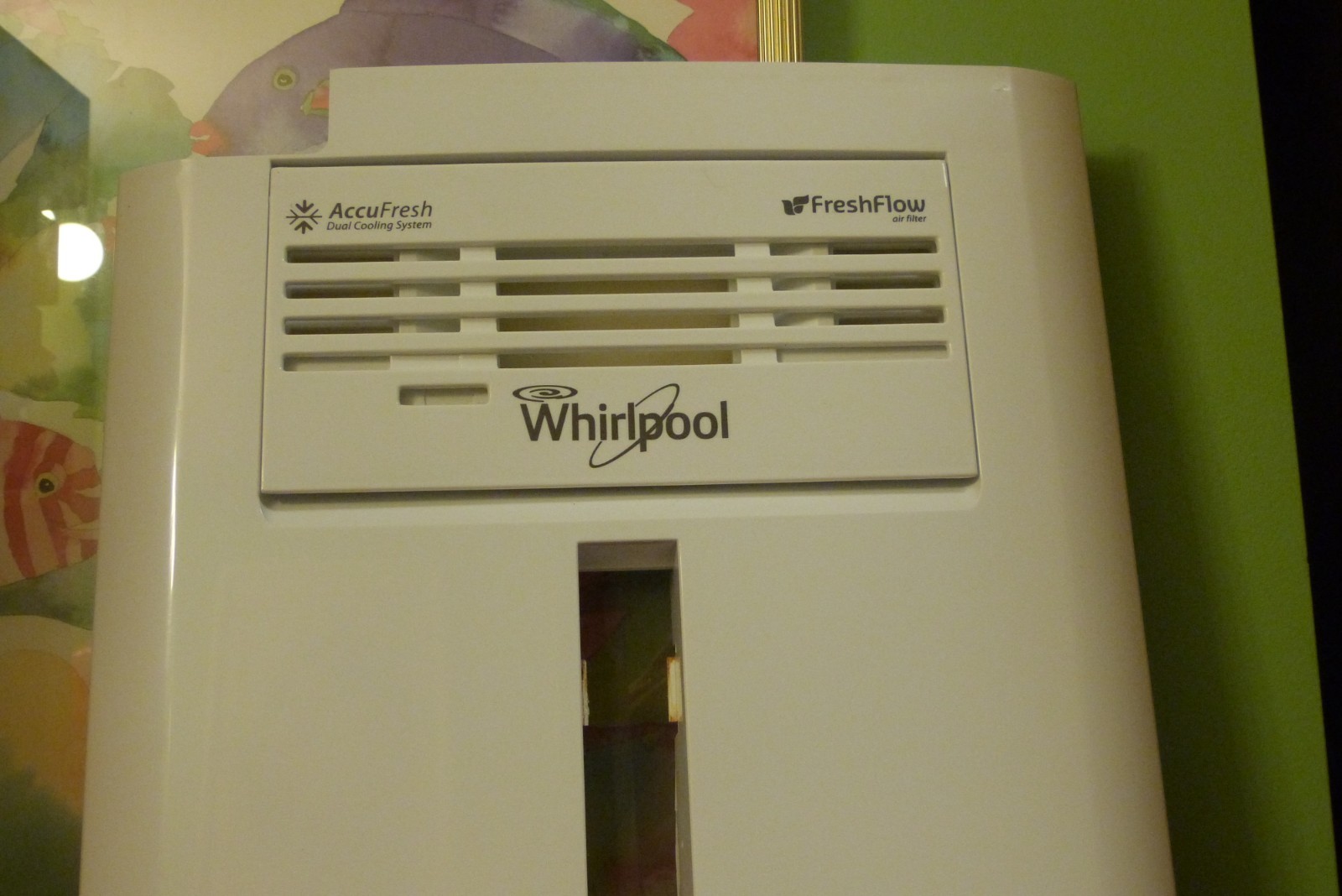 Whirlpool W10624930 Back Panel / Air Tower w/ Vent from French Door Refrigerator