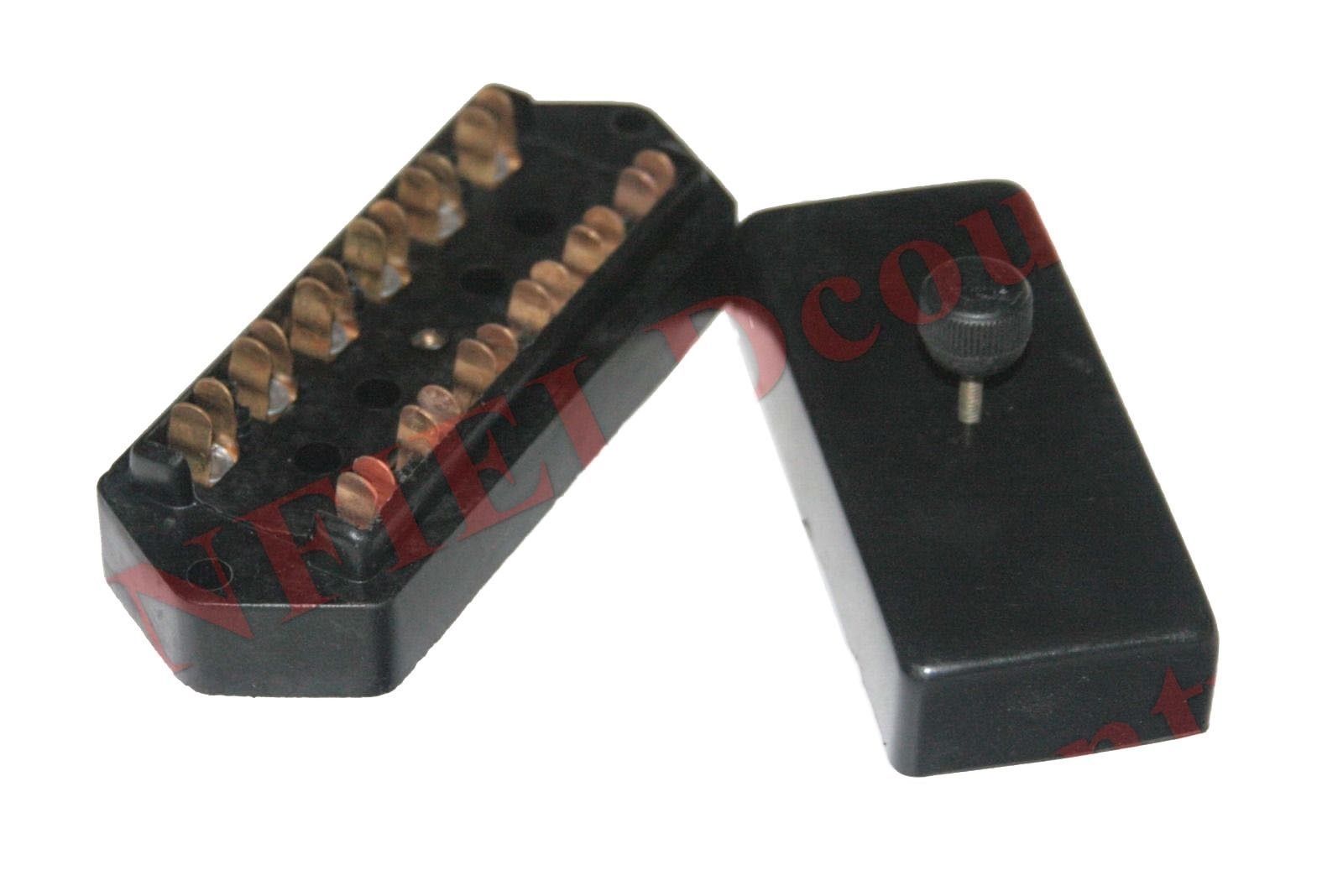 Fuse Box With 6 Fuse Plug Slots For Massey Ferguson Tractor  