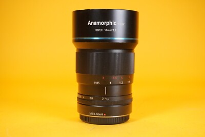 SIRUI 50mm F1.8 Anamorphic Lens for Micro 4/3rds
