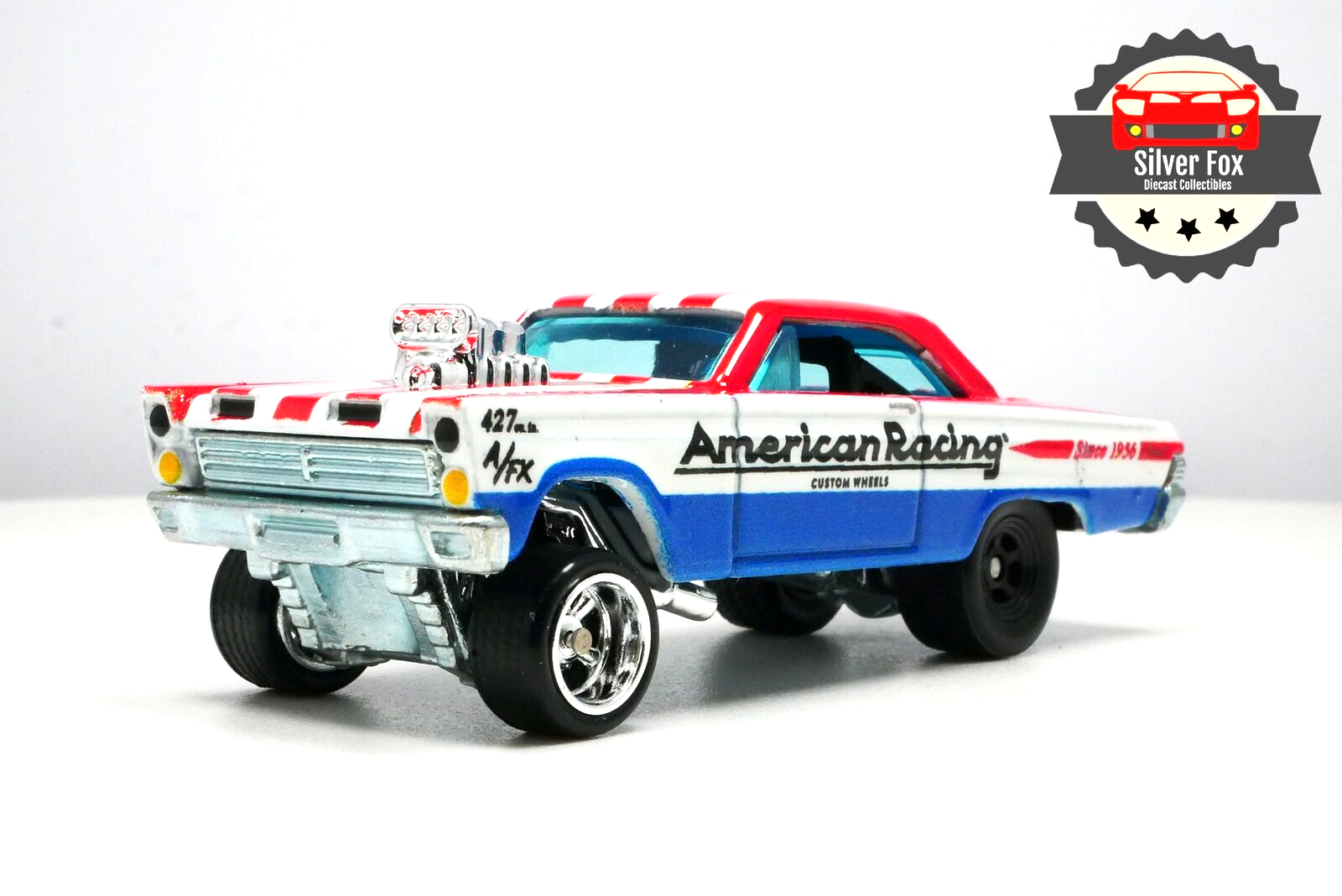 1965 MERCURY COMET CYCLONE AMERICAN RACING 1/64 SCALE DIECAST COLLECTOR MODEL