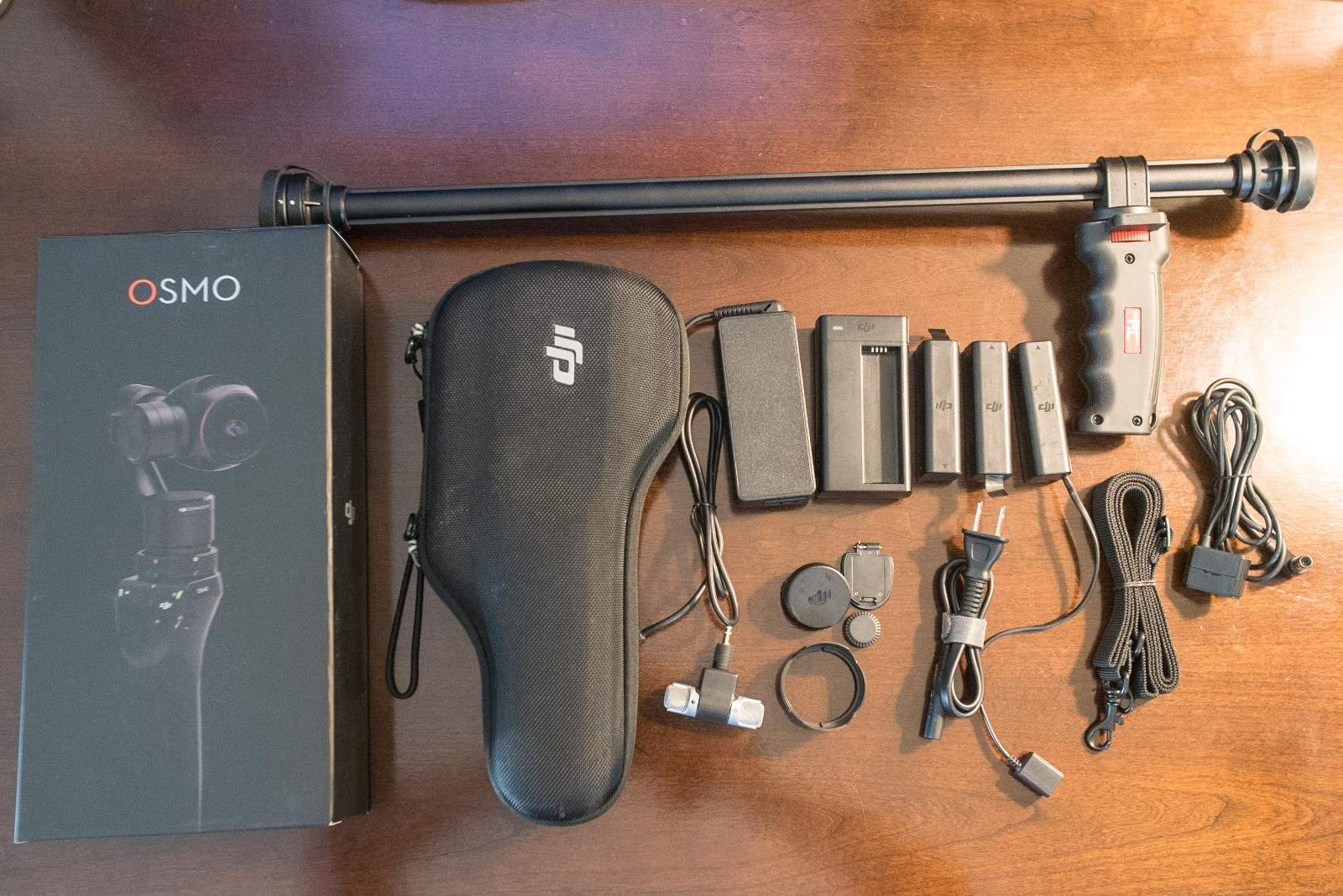 DJI Osmo Handheld 4K Video Camera with 3 Axis Gimbal X3 Bundle