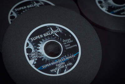 Skate Sharpening Wheels - 5 Pk -Black - New