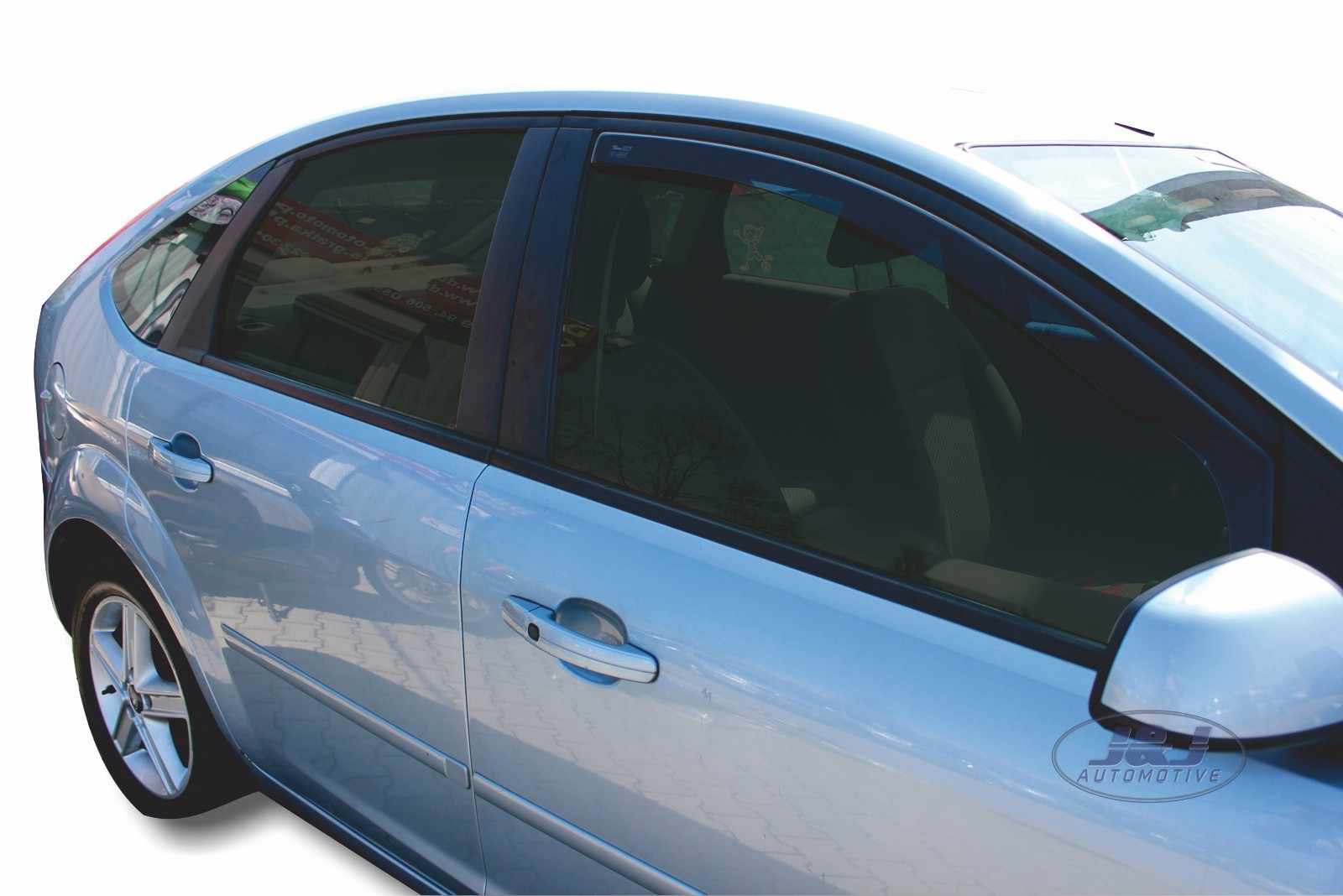 FORD FOCUS mk2 4/ 5 door 20042012 Front wind deflectors 2pc TINTED