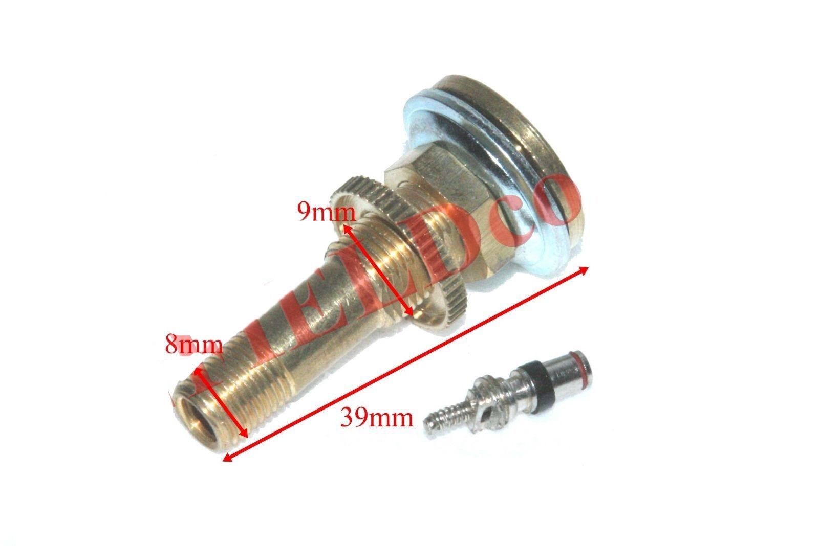 Tractor JCB Tyre Valve Air Water Ballast Universal Fit Front Wheel 2 Unit