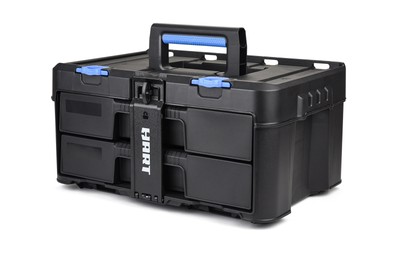 Steel 2-Drawer Tool Box, Compact Storage Solution