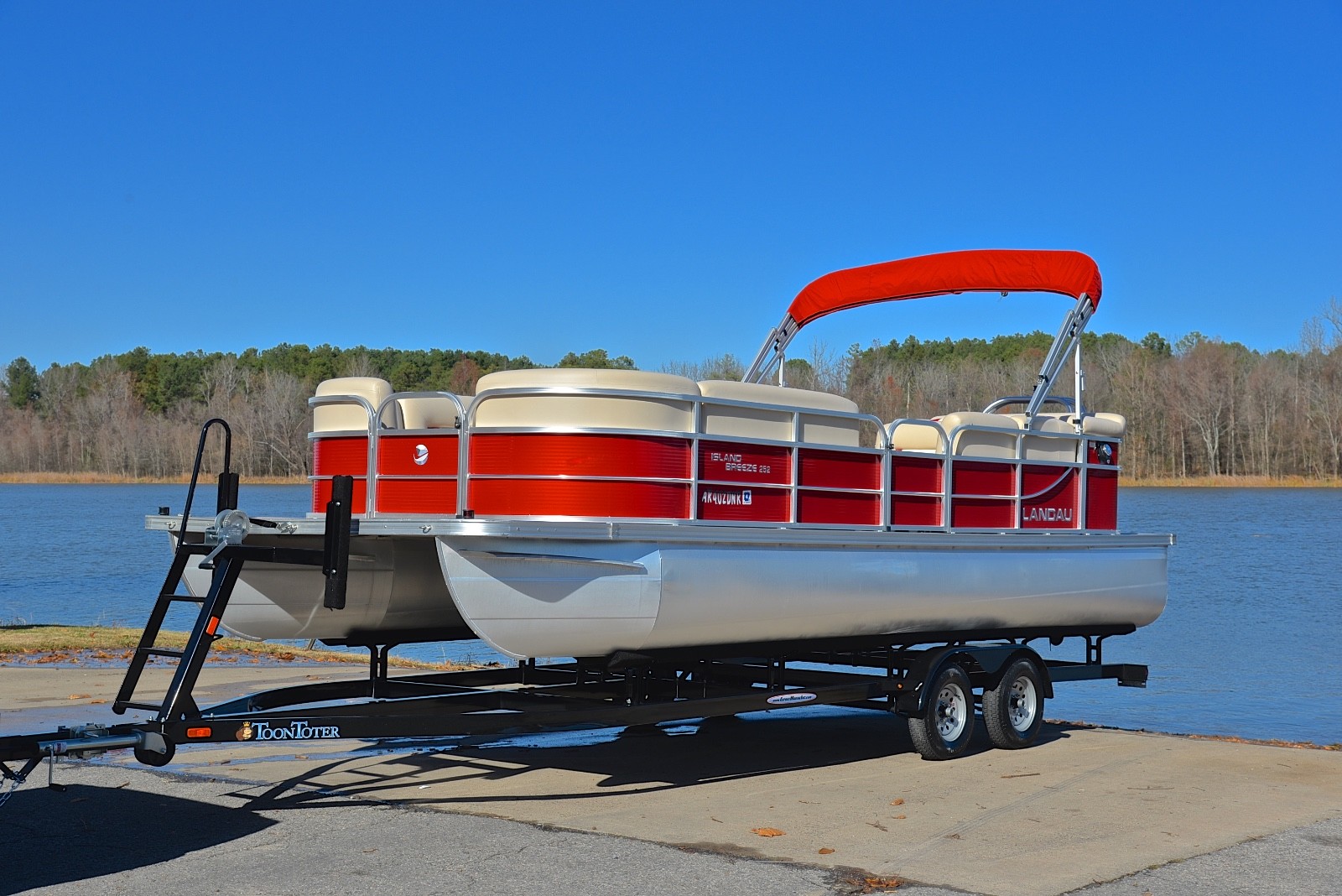 LANDAU 252 ISLAND BREEZE .... 115HP .... ONLY 60 HOURS
