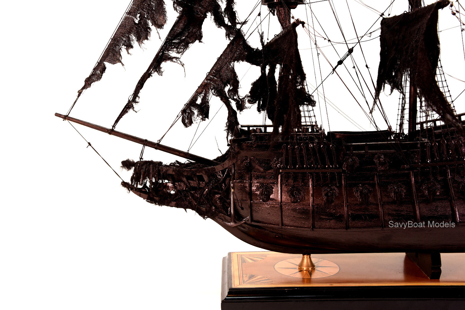Flying Dutchman Tall Ship Handmade Wooden Ship Model 35