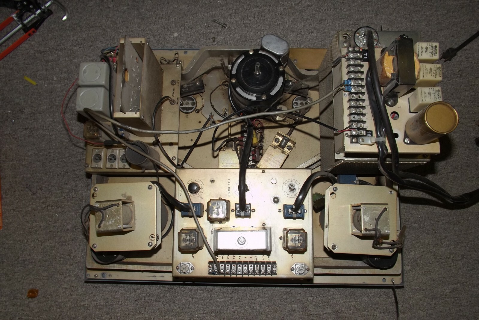 IGM Reel to Reel 2 Track Stereo Play Only Deck for parts