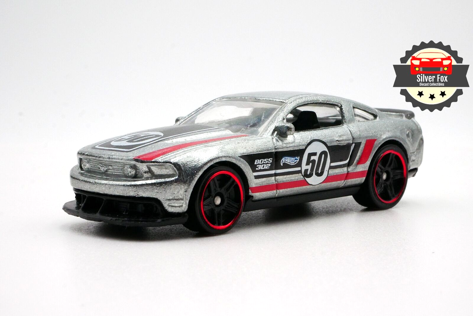 2012 FORD MUSTANG BOSS 302 LAGUNA SECA 1:64 SCALE DIECAST COLLECTOR MODEL CAR
