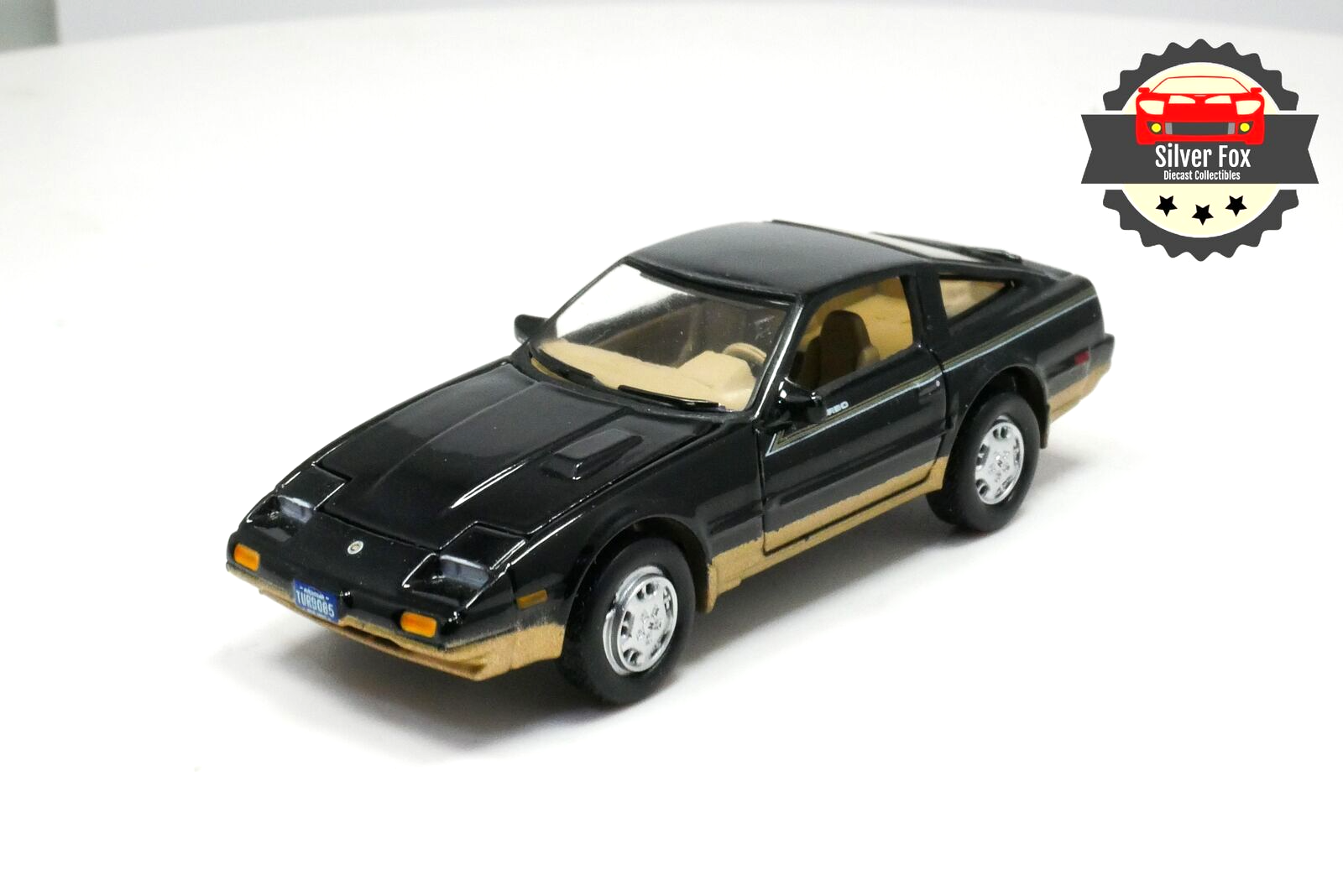 ビッグ割引 1985 NISSAN 300ZX TURBO BLACK 1:64 SCALE DIECAST COLLECTOR トップス