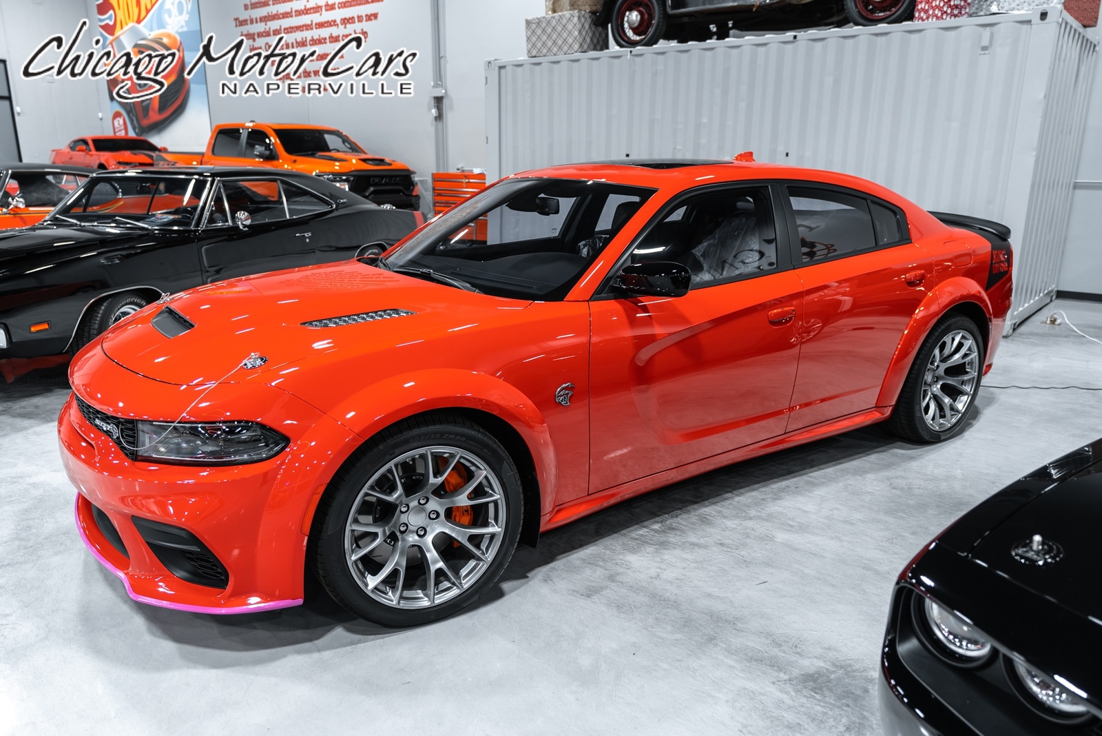 Owner 2023 Dodge Charger SRT Hellcat Widebody King Daytona 1 of 300 Produce Go Mango