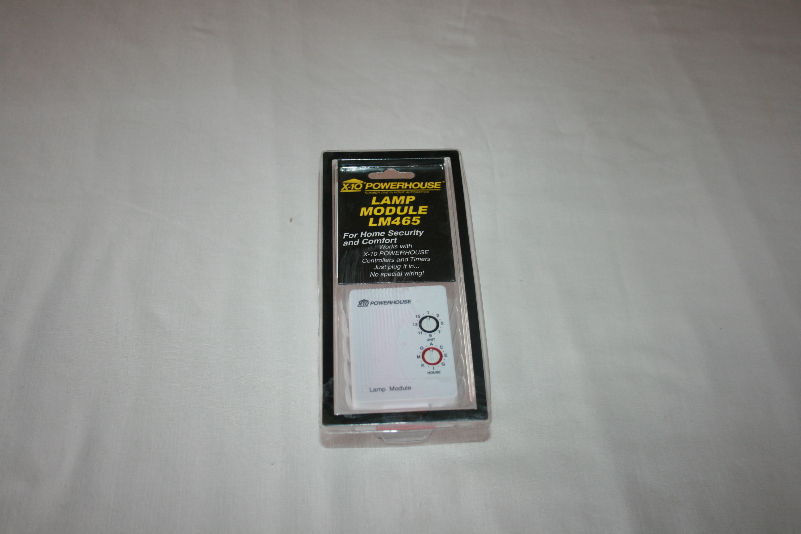 X-10 Powerhouse Appliance Module MODEL AM486 White Color New Old Stock Sealed