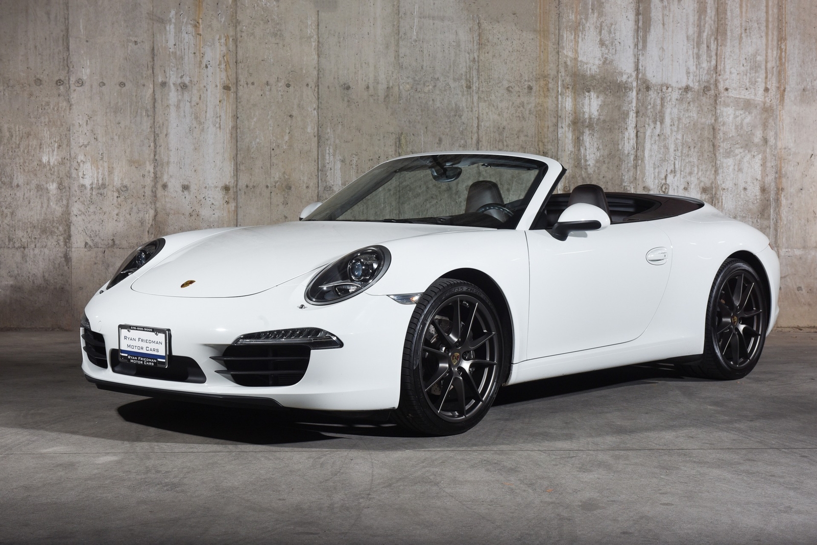 2013 Porsche 911 Carrera 31572 Miles White Convertible 3.4l H6 350hp