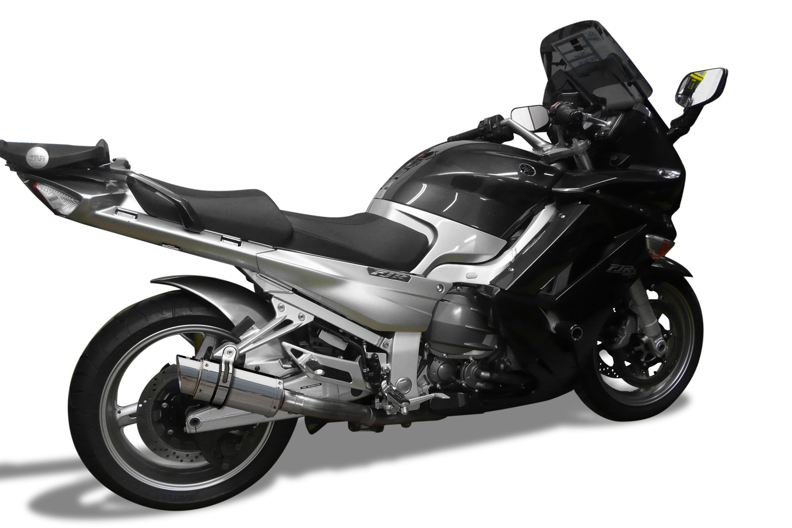Yamaha FJR1300 Delkevic Slip On Mini 8" Stainless Round ...