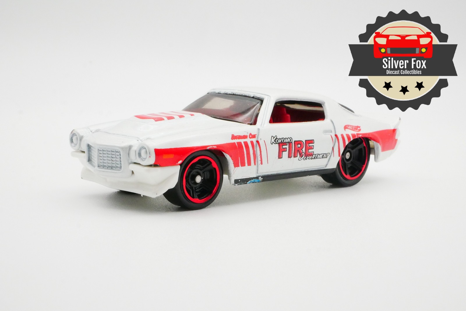 1970 CHEVROLET CAMARO SS KOKOMO FIRE DEPT 1/64 SCALE DIECAST COLLECTOR MODEL CAR