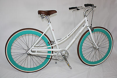 Electra Loft Single Speed / Fixie Custom Aufbau, Urban Bike, white, RH 53cm