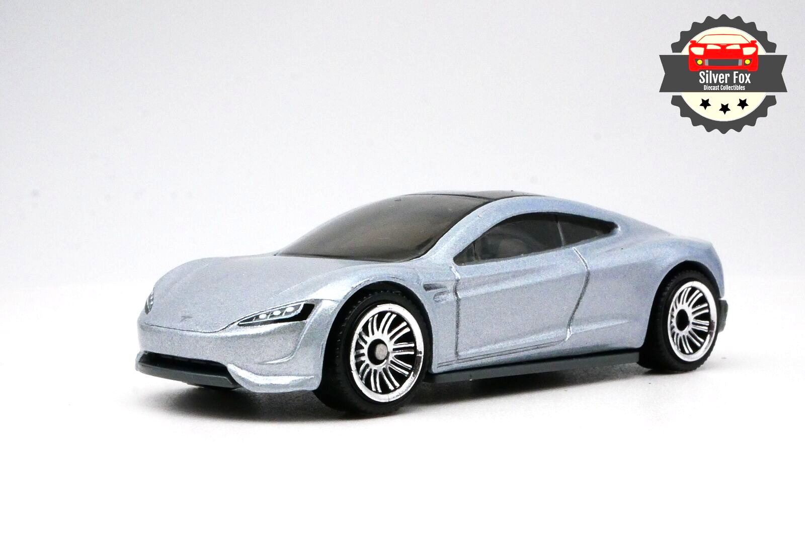 2020 TESLA ROADSTER GRAY 1:64 SCALE DIECAST COLLECTOR MODEL CAR