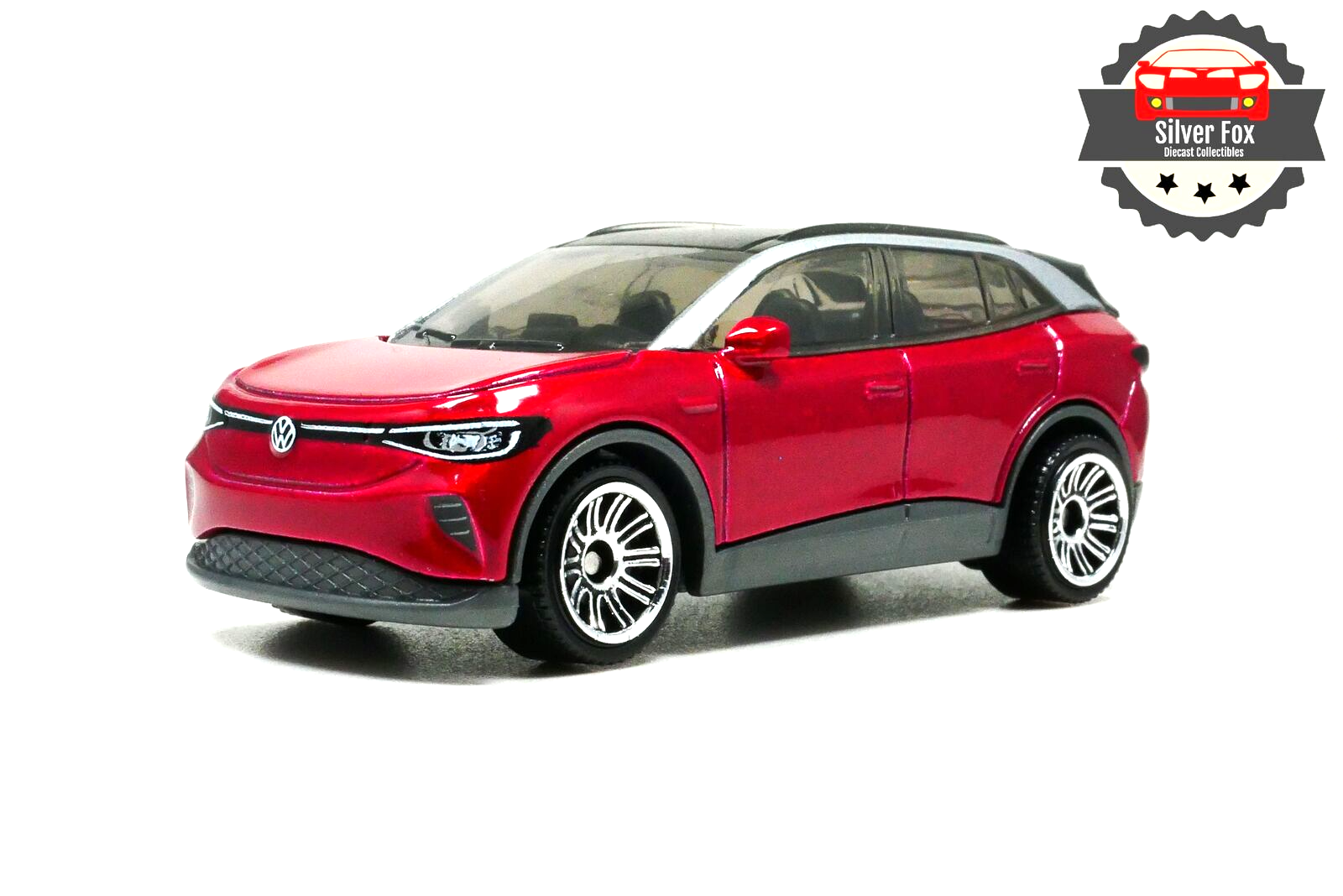 2022 VOLKWAGEN EV VEHICLE I.D 4 KINGS RED 1:64 SCALE COLLECTOR MODEL DIECAST