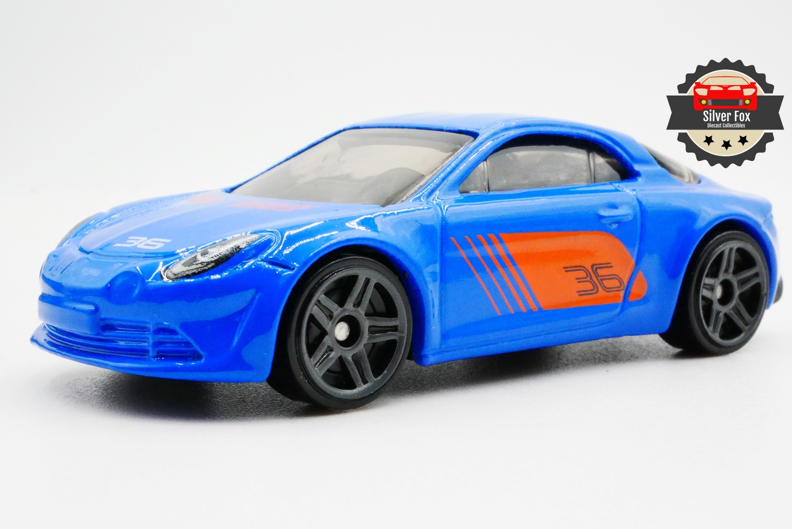2017 RENAULT ALPINE A110 1.8L TCe BLUE 1:64 SCALE DIECAST COLLECTOR MODEL CAR