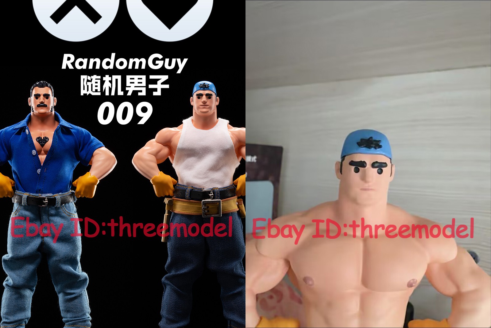RandomGuy 009 Felixx Collection Painted Model Statue Pu