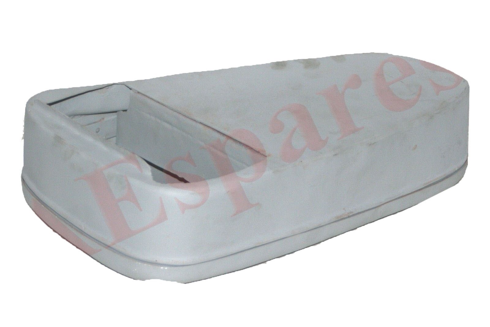 AJS Left Hand Side Tool Box With Battery Box Carrier Holder Raw Metal 