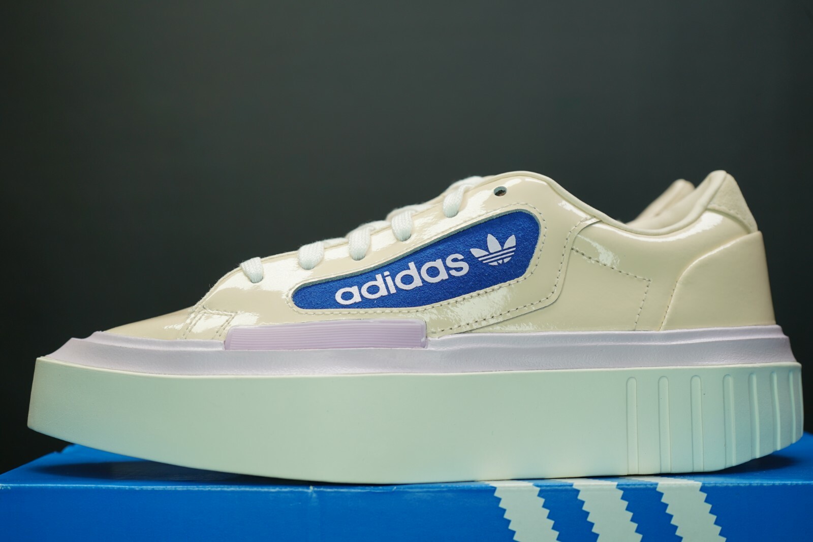 adidas Originals Hypersleek Shoes EF5207 Linen Off White Women's Size UK  4.5 | eBay