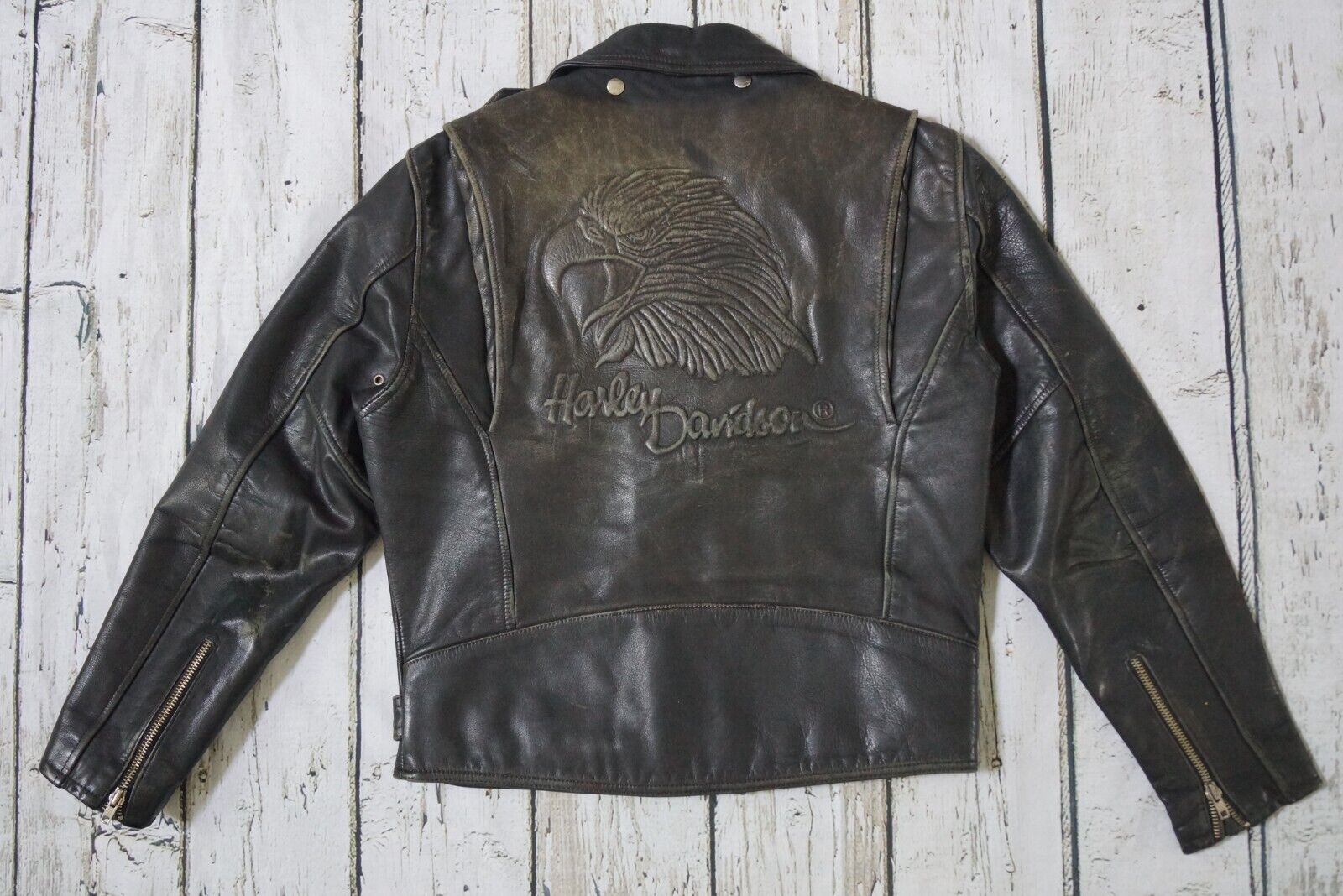 Harley Davidson Men's Embossed Screamin Eagle Biker Black Harley Davidson Men's Embossed Screamin Eagle Biker Black