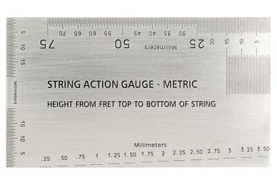 String Action Gauge - Metric