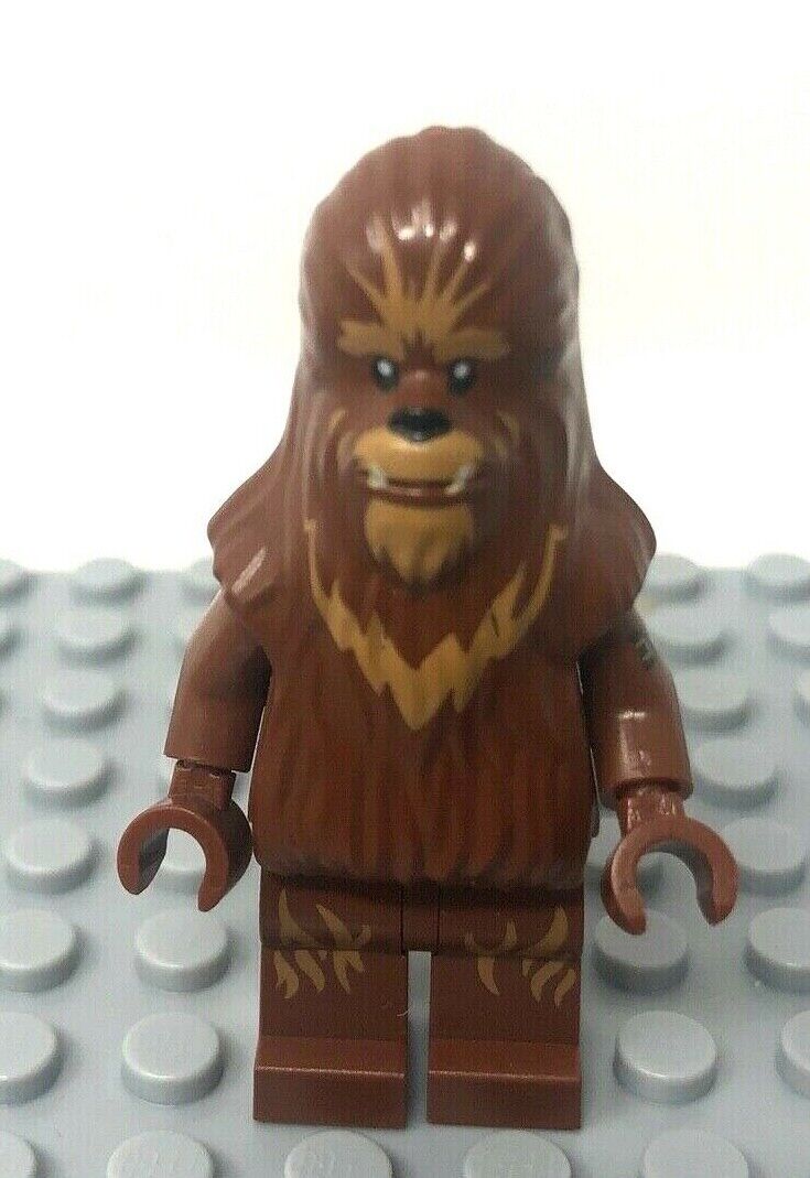 Minifigure:Wookie Printed Arm sw0627:LEGO Star Wars Minifigures Genuine Clone Troopers or Stormtroopers or Jedis 