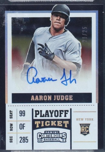 2017 Immaculate Aaron Judge Gold Auto & Dual Patch Rookie PSA 9 