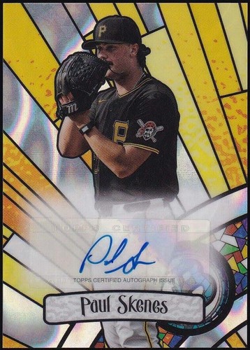 PSA 10 PAUL SKENES 2023 1st Bowman Chrome Draft PIRATES