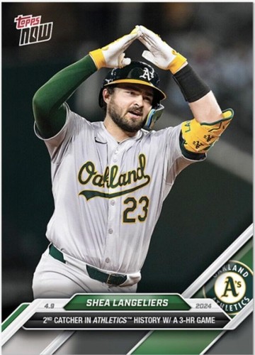 2024 Topps Now - Shea Langeliers #57