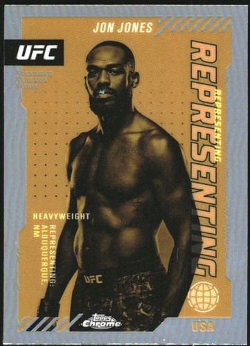 2024 Topps Chrome UFC - Jon Jones #REP-14