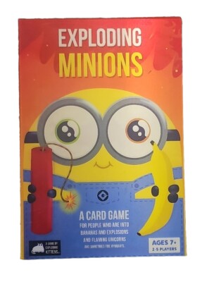 Exploding Minions Party Game by Exploding Kittens New