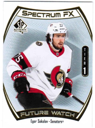 2021-22 SP Authentic - Egor Sokolov #S-61