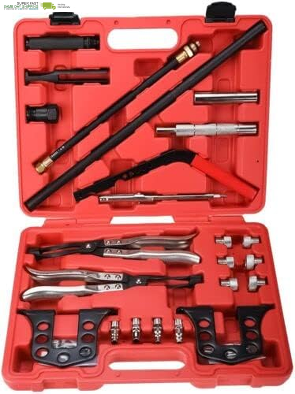 Universal Car Engine Overhead Valve Spring Stem Seal Remover Installer OHV OHC Compressor Tool Kit