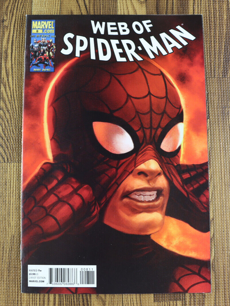 2010 Marvel Comics Web Of Spider-Man #8 VF/VF+ | eBay