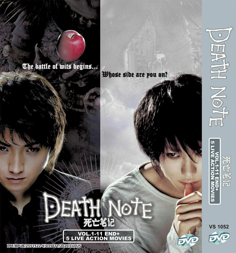 DVD~JAPANESE LIVE ACTION DEATH NOTE TV + MOVIE COLLECTION