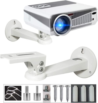 2-Be-Best Mini Projector Wall Mount 360°Rotation 7.8  Length 11 Lbs Load Project